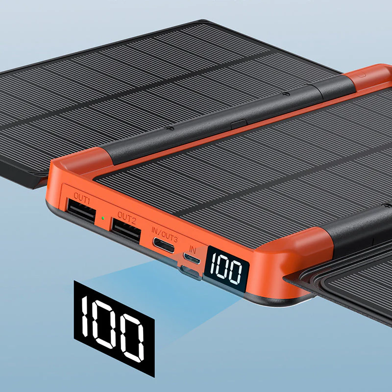 Outdoor Foldable Large Capacity Solar Charger - Image 5