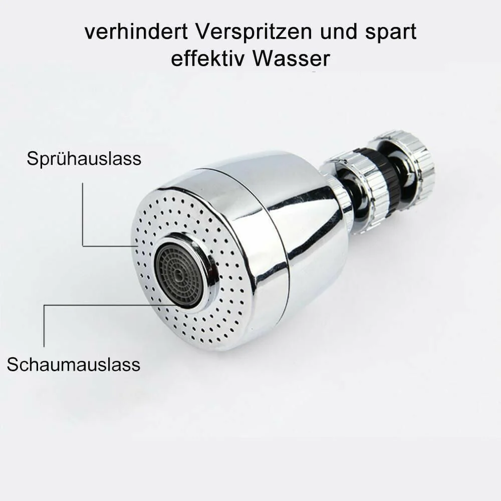 360-degree rotatable connection nozzles for faucets, ABS, or metal - Image 9