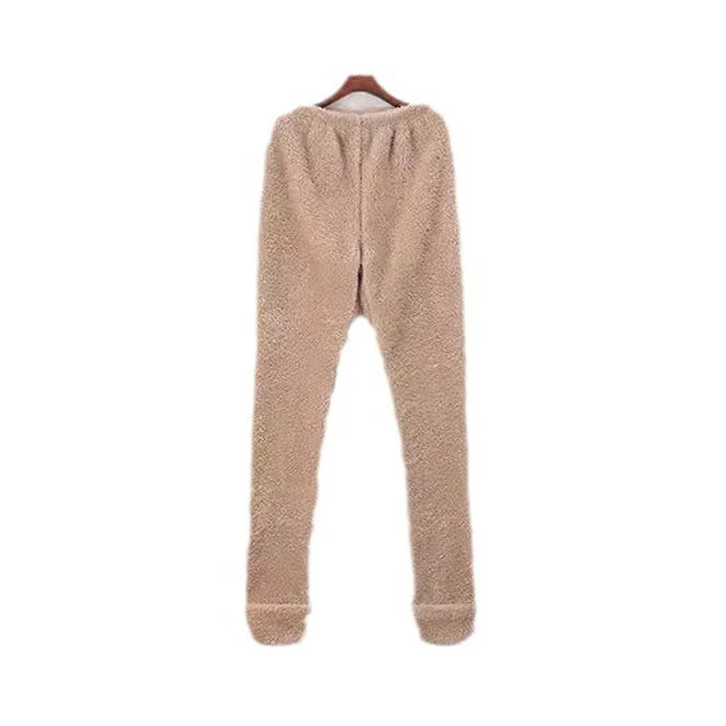 Ultra-Cozy Winter Lounge Pants with Foot Openings - Image 10