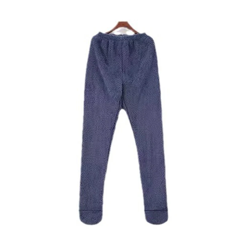 Ultra-Cozy Winter Lounge Pants with Foot Openings - Image 11