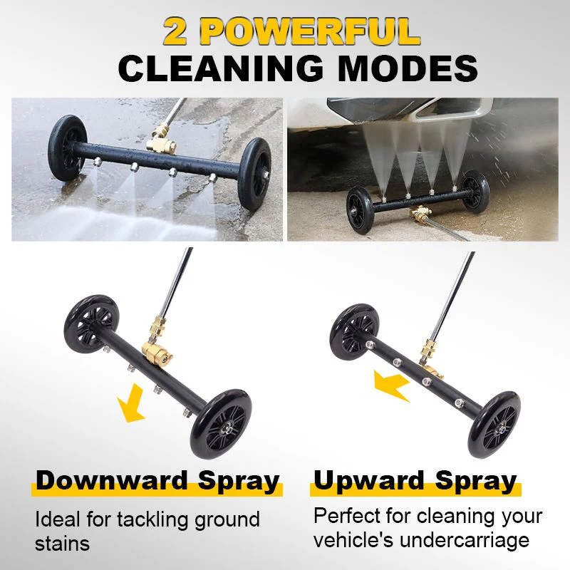💥Hot Sale🍃Undercarriage Pressure Cleaner Water Broom - Image 3