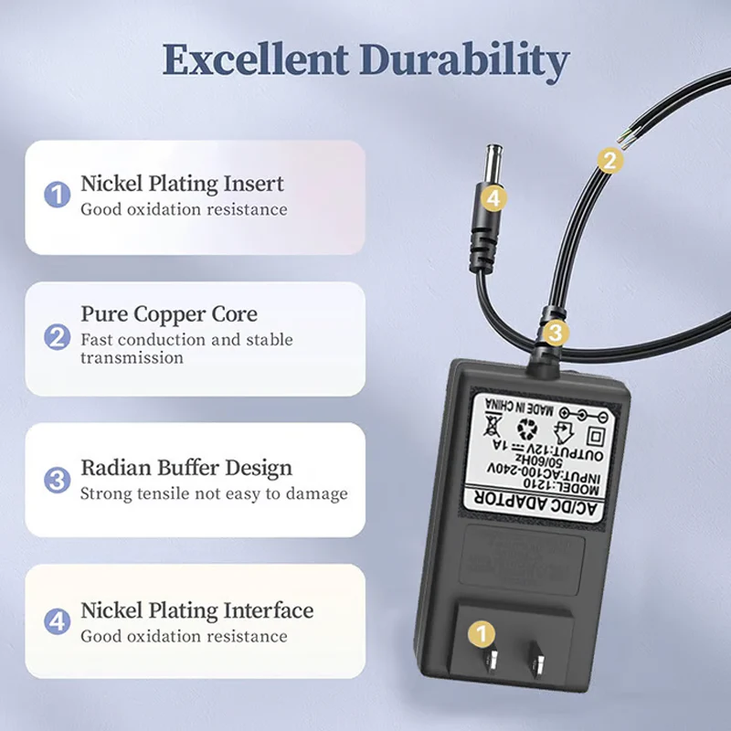 Universal High-Efficiency Lithium Battery Charger Adapter - Image 3