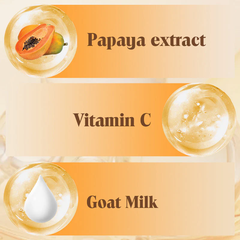 Vitamin C Papaya Goat Milk Handmade Soap - Image 3