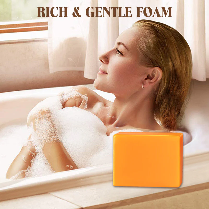 Vitamin C Papaya Goat Milk Handmade Soap - Image 6