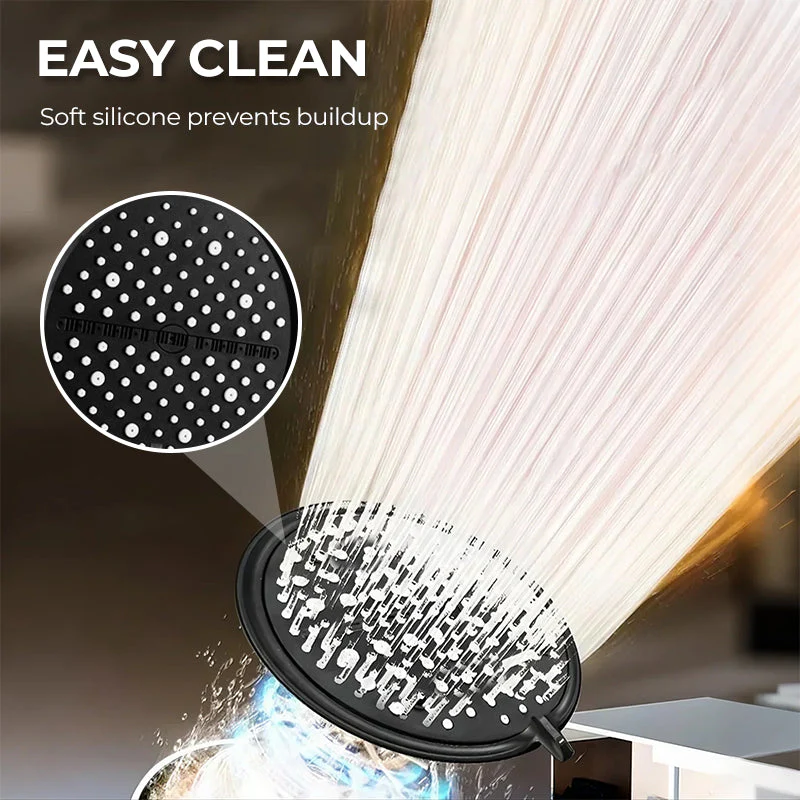 High-Pressure Adjustable Rainfall Shower Head - Image 3