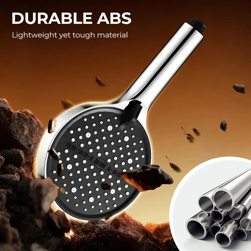 High-Pressure Adjustable Rainfall Shower Head - Image 7