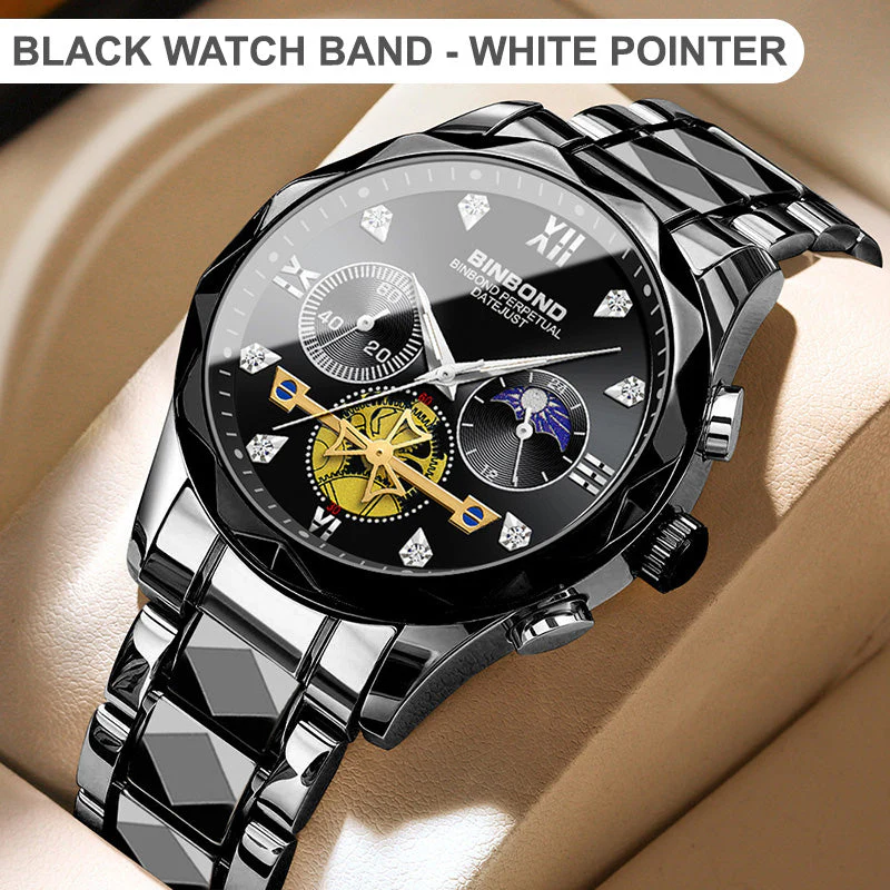 🎁Men's multifunctional quartz mechanical watch - Image 12