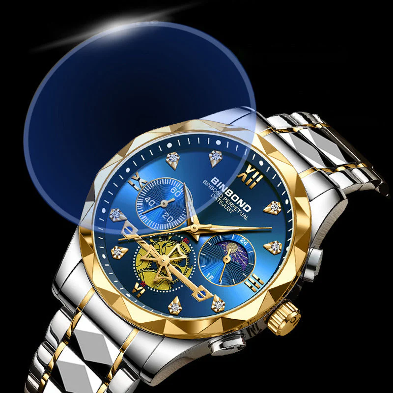 🎁Men's multifunctional quartz mechanical watch - Image 5