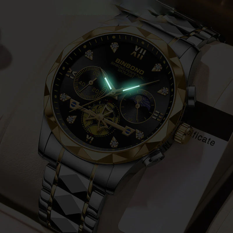 🎁Men's multifunctional quartz mechanical watch - Image 7