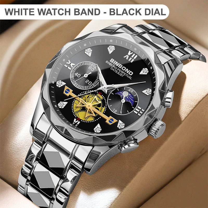🎁Men's multifunctional quartz mechanical watch - Image 8