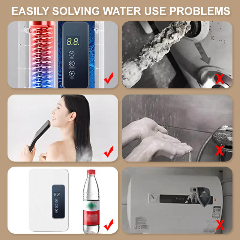 🔥Limited stock available 50% OFF🔥👍 Mini Instant Water Heater: The Ultimate Shower Essential🚿 - Image 4