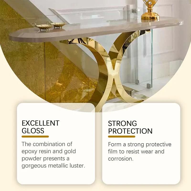 Water-Based Weather-Resistant Gold Paint - Image 3