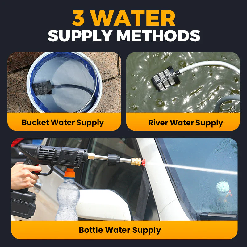 🔥New Cordless Portable Multi-Function High Pressure Water Blasters - Image 3