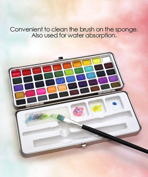 Premium Watercolor Set Of 50 With Brush - Image 7