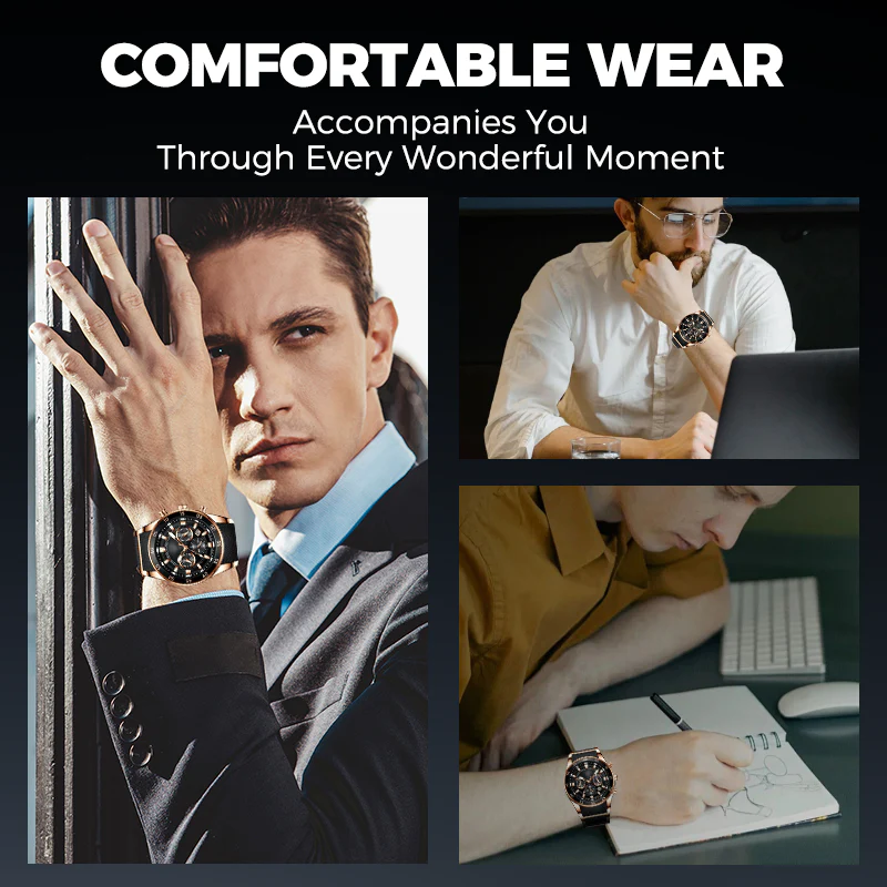 ⏳ LIMITED TIME OFFER⚡️!💎Men's High-End Business Multifunction Quartz Watch - Image 2