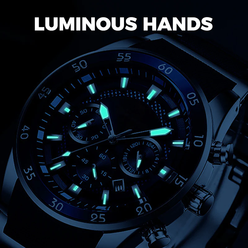 ⏳ LIMITED TIME OFFER⚡️!💎Men's High-End Business Multifunction Quartz Watch - Image 4