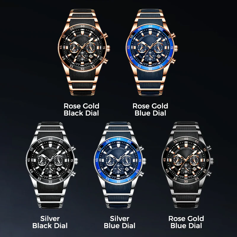 ⏳ LIMITED TIME OFFER⚡️!💎Men's High-End Business Multifunction Quartz Watch - Image 9