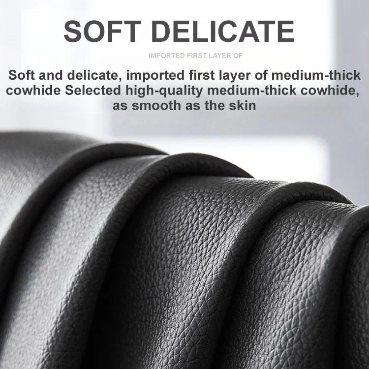 Luminous Car Napa Leather Four Seasons Anti-Slip Steering Wheel Cover - Image 3