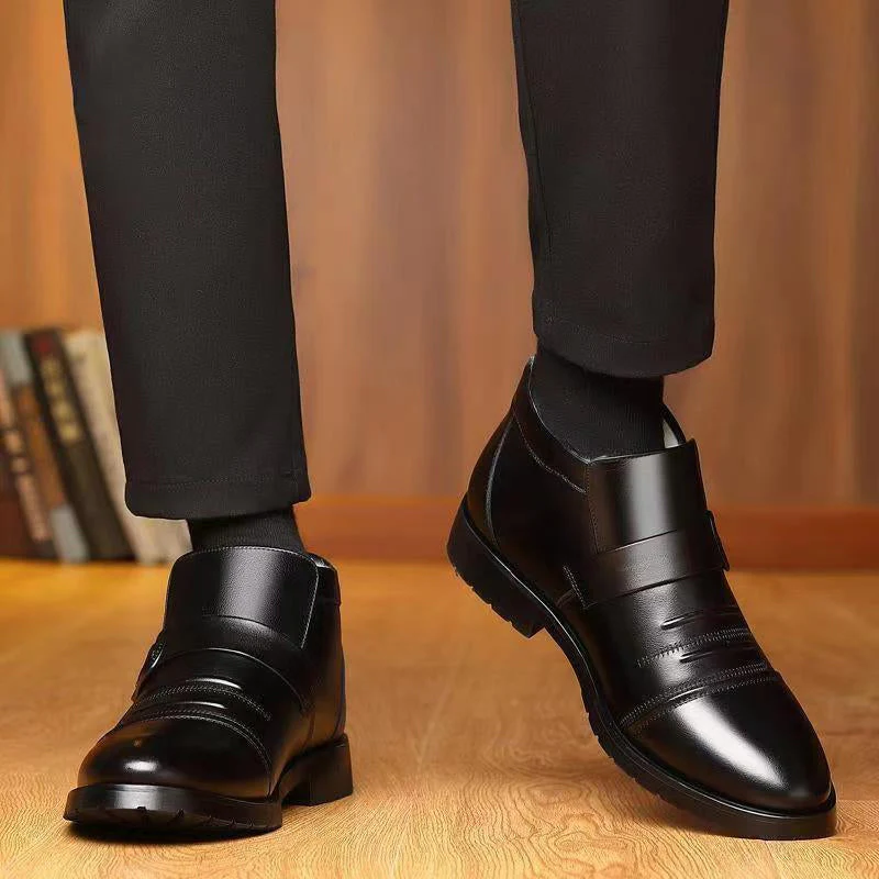[Winter Gift] 💥GET 50% OFF💥Men's Warm Casual PU Leather Shoes - Image 4