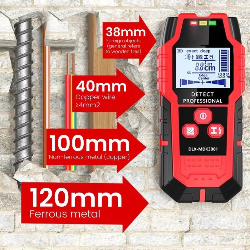 Multifunctional 4-in-1 Wall Scanning Detector - Image 3