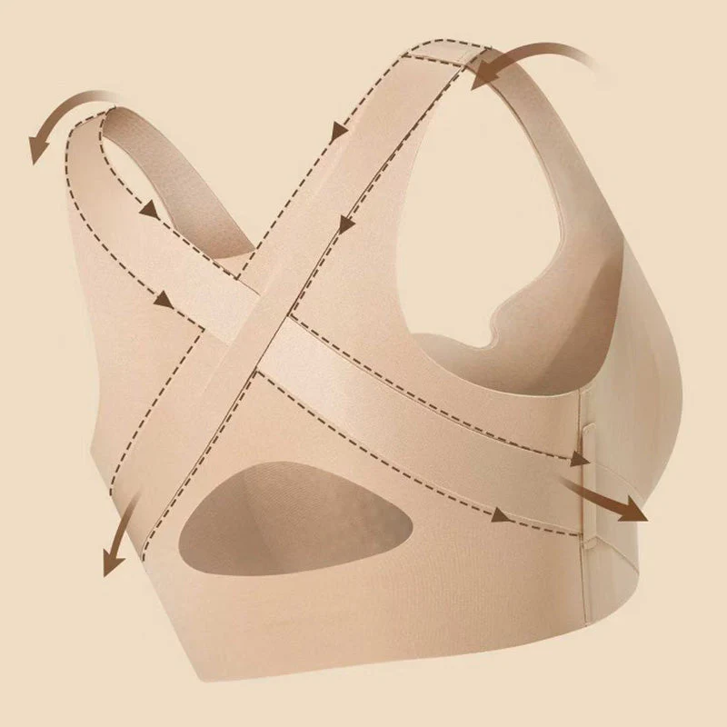🔥Time-limited special offer💕Women's Front Closure Seamless Back Support Posture Bra🎁 - Image 6