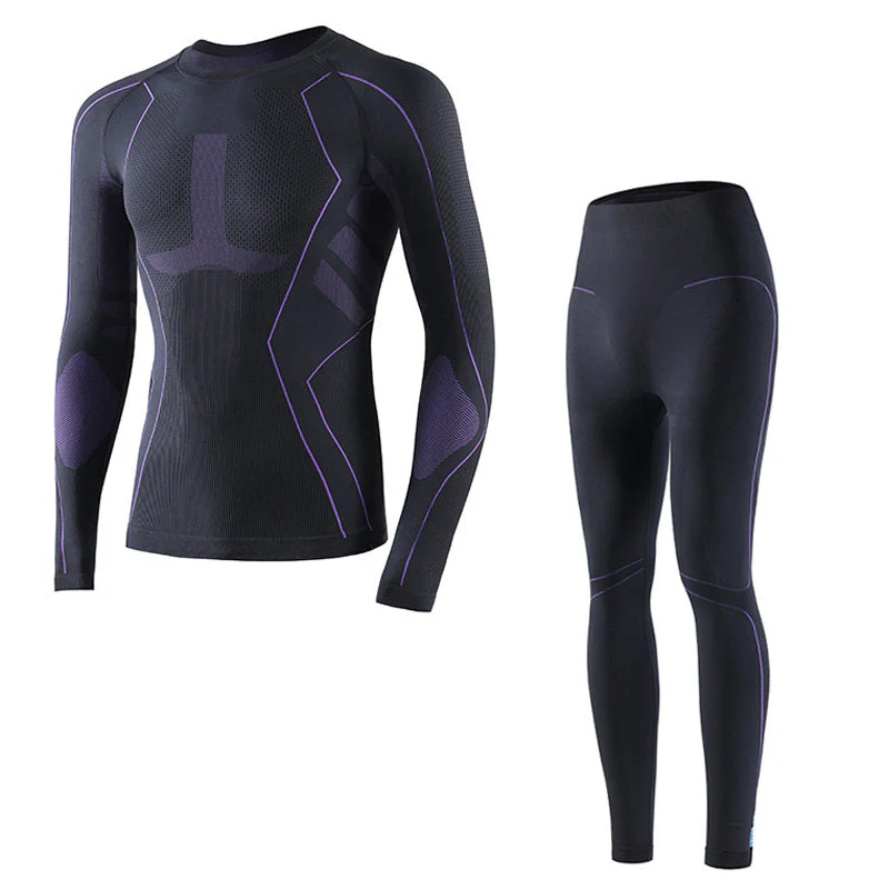 Women's Quick Dry Thermal Underwear Set for Sports - Image 9