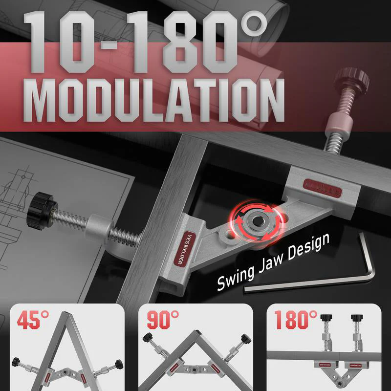 🔥Good helper💪⚒️Adjustable Tube Clamp for Welding and Woodworking🔥 - Image 3