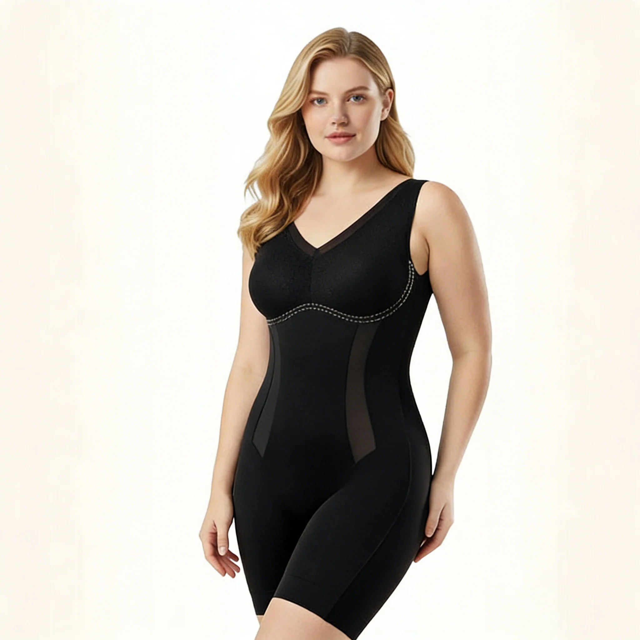 ⏳Time-Limited Special⏰Tummy Tuck & Hip Lift Traceless One-piece Shapewear - Image 5