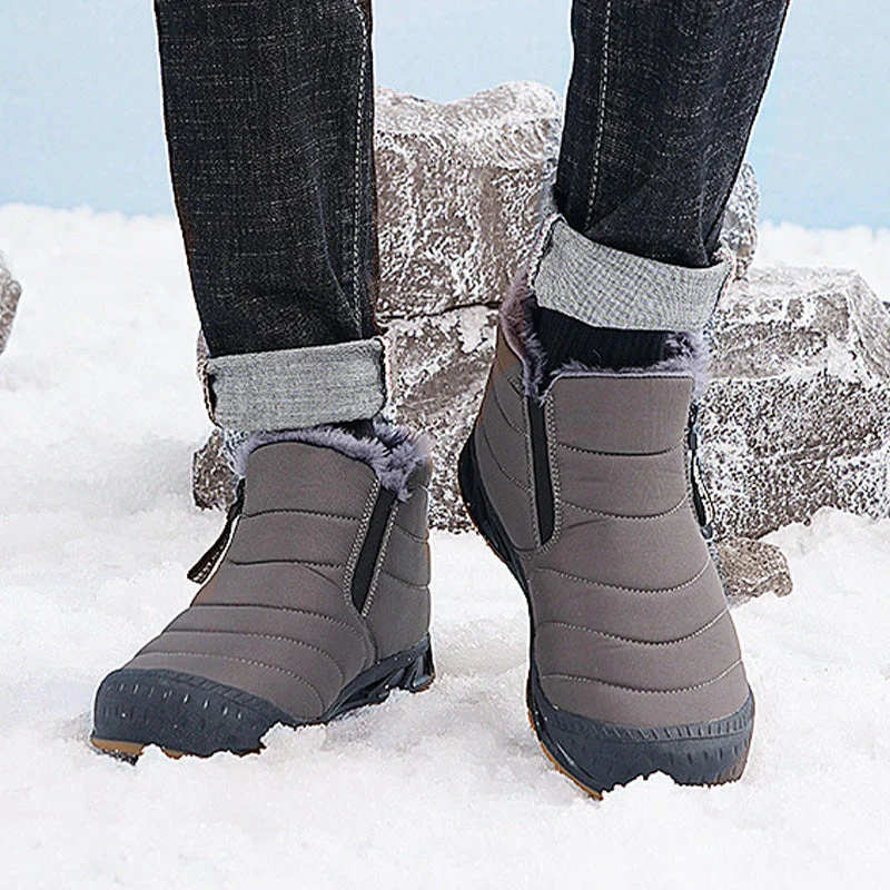 ✨✨ Warm Winter Boots, Faux Fur Lined Waterproof Outdoor Snow Boots ✨ - Image 2