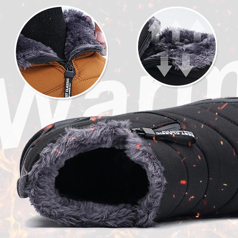 ✨✨ Warm Winter Boots, Faux Fur Lined Waterproof Outdoor Snow Boots ✨ - Image 5