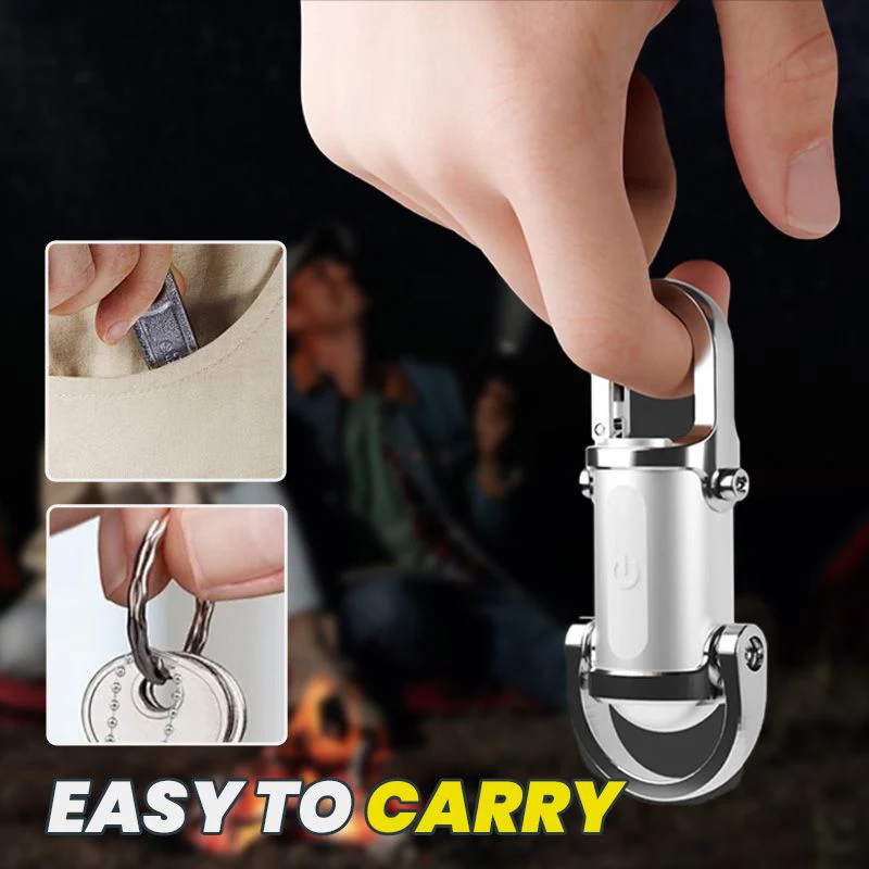 🔥Hot Sale🔥1200LM Super Bright Mini Keychain Flashlight Waterproof - Image 4