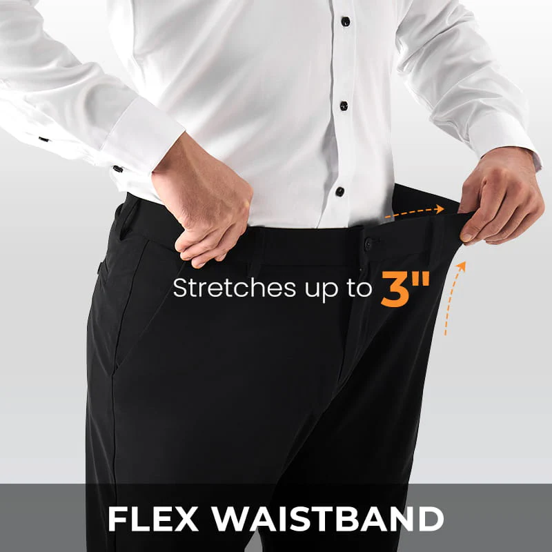 High Stretch Men's Classic Pants👖 - Image 3
