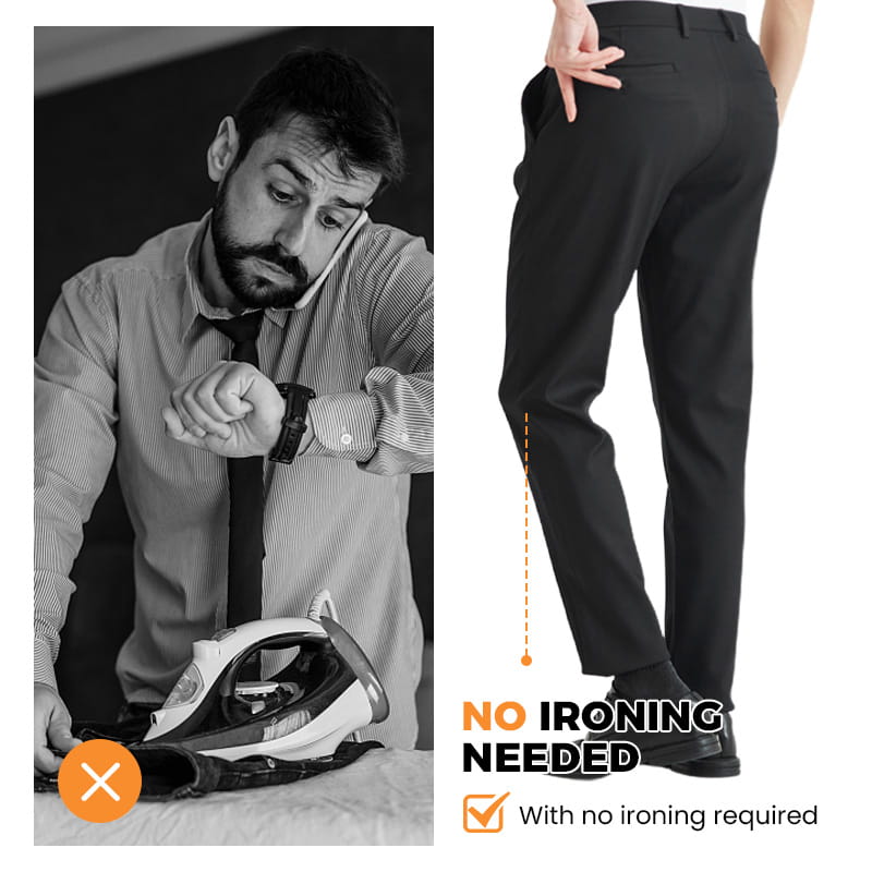 High Stretch Men's Classic Pants👖 - Image 4