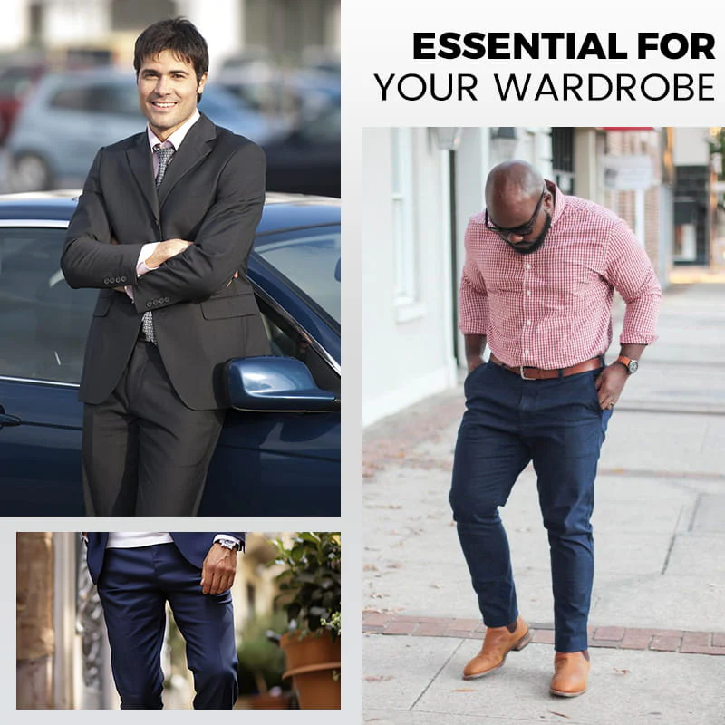High Stretch Men's Classic Pants👖 - Image 6