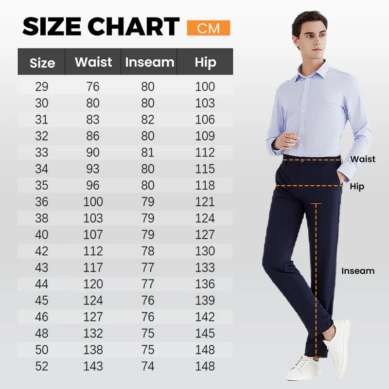 High Stretch Men's Classic Pants👖 - Image 7