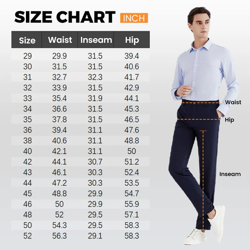 High Stretch Men's Classic Pants👖 - Image 8
