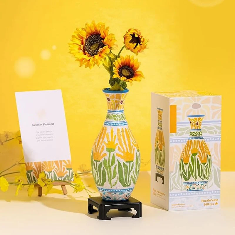 🧩3D Art Puzzle Vase - Image 11