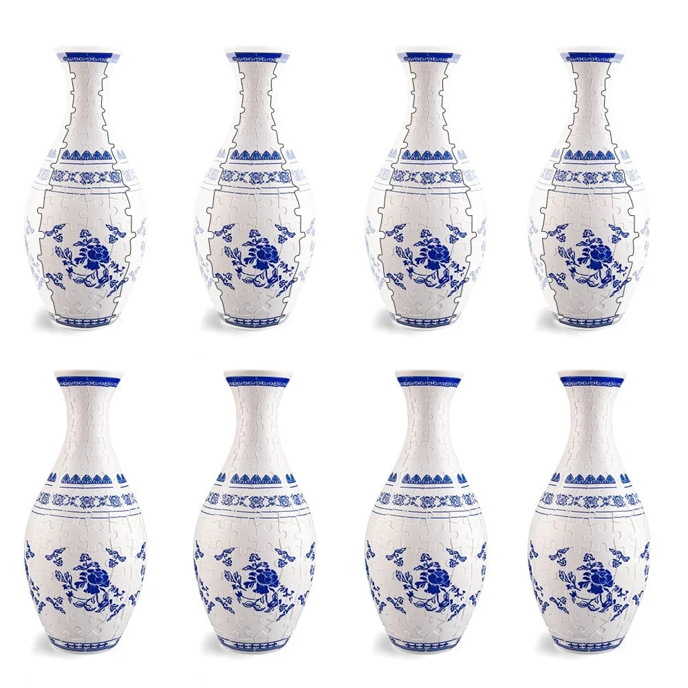 🧩3D Art Puzzle Vase - Image 15