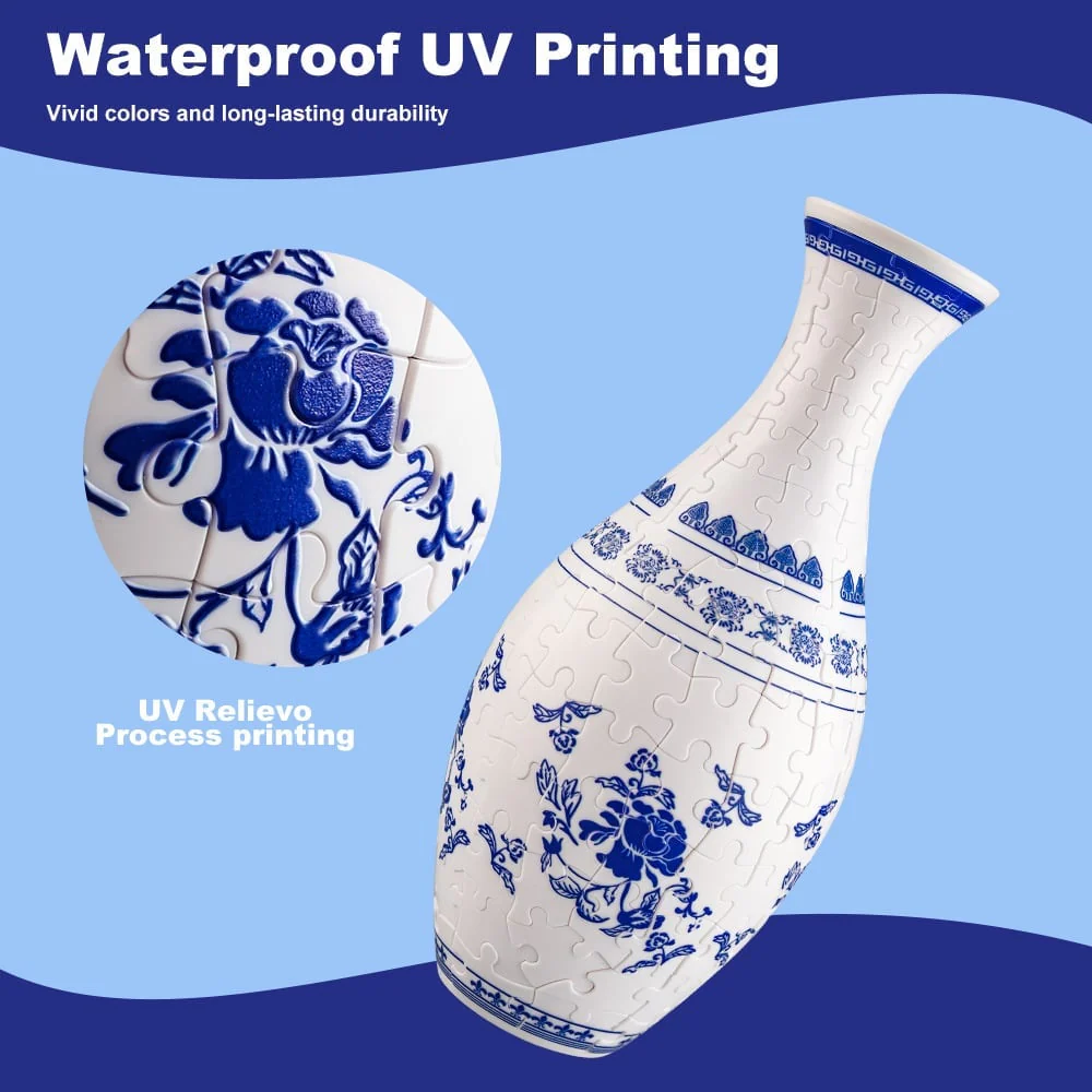 🧩3D Art Puzzle Vase - Image 4