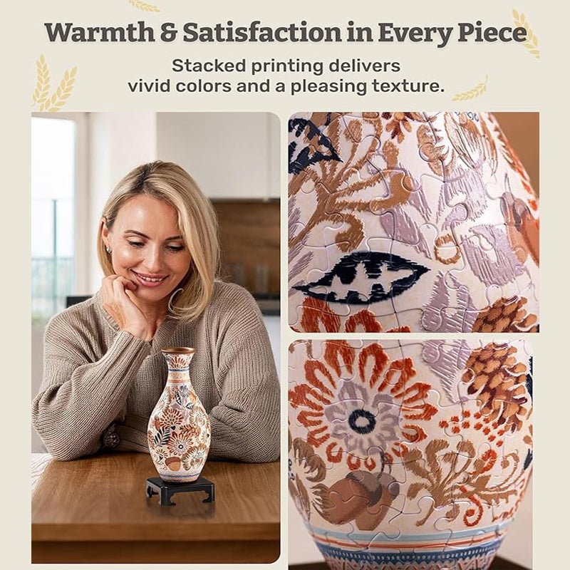 🧩3D Art Puzzle Vase - Image 6