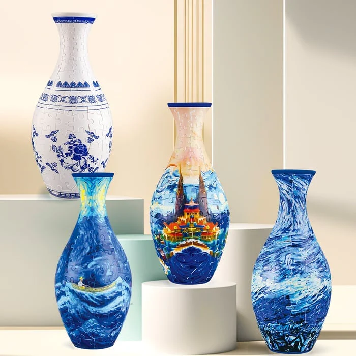 🧩3D Art Puzzle Vase - Image 7